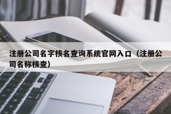注册公司名字核名查询系统官网入口（注册公司名称核查）