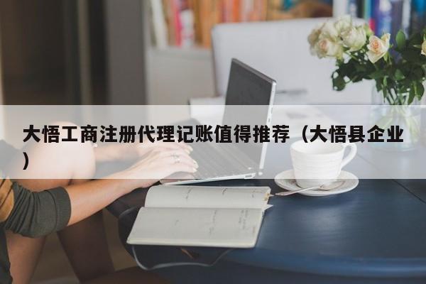 大悟工商注册代理记账值得推荐（大悟县企业）