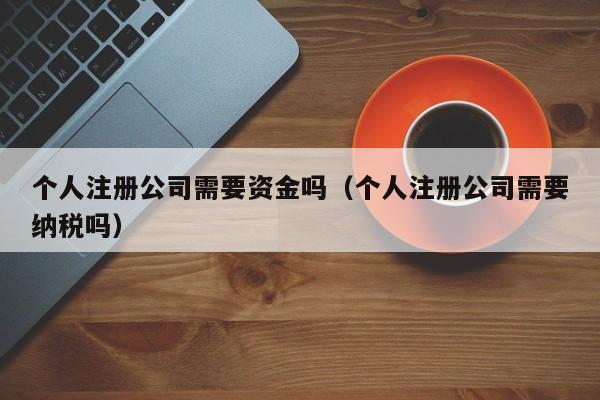 个人注册公司需要资金吗（个人注册公司需要纳税吗）