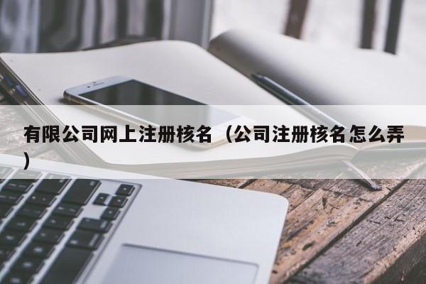 有限公司网上注册核名（公司注册核名怎么弄）