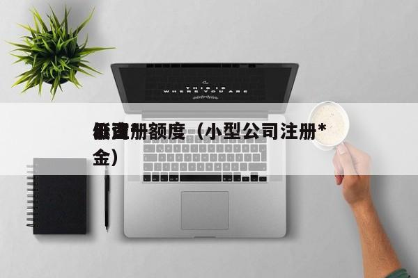 公司*
小注册额度（小型公司注册*
低资金）
