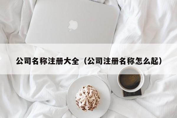 公司名称注册大全（公司注册名称怎么起）