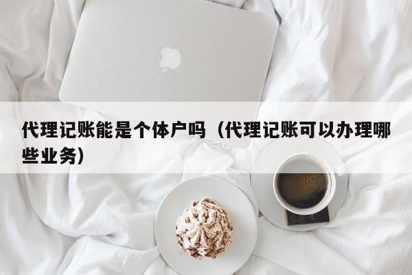 代理记账能是个体户吗（代理记账可以办理哪些业务）