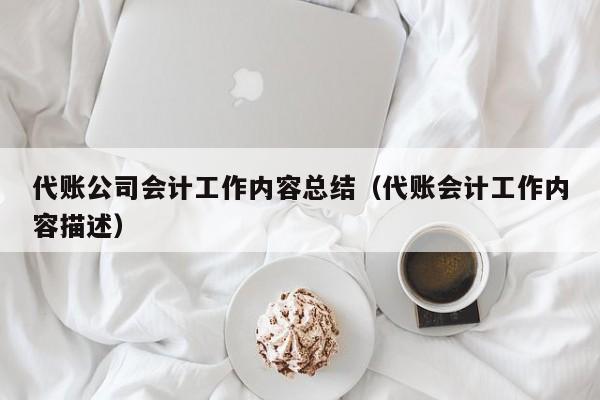 代账公司会计工作内容总结（代账会计工作内容描述）